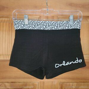 5/$30 Girls U.S. Apparel Black "Orlando' Shorts